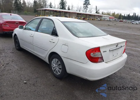 2004 Toyota Camry Le from USA, damaged, VIN JTDBE32K840256161